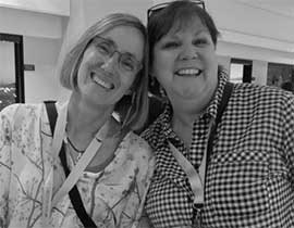 Dorothy Vaandering and Kathy Evans